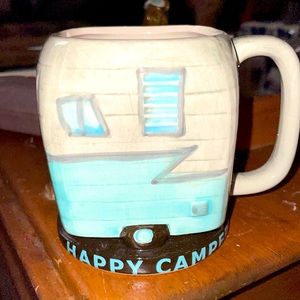BigMouth Inc. ‘Happy Camper’ Coffee Tea Mug Cup Travel Trailer RV
